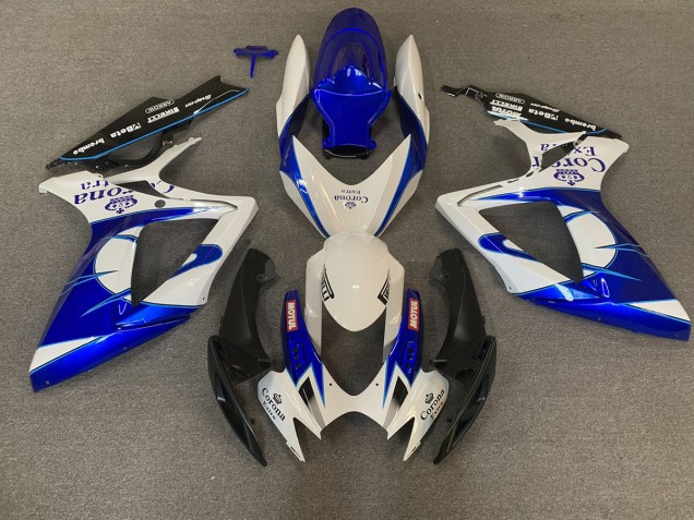 2006-2007 Bleu Corona GSXR 600-750 Carénage Moto 2006-2007 Bleu Corona GSXR 600-750 Carénage Moto