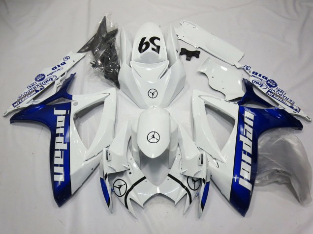 2006-2007 Blu Jordan GSXR 600-750 Carénage Moto 2006-2007 Blu Jordan GSXR 600-750 Carénage Moto