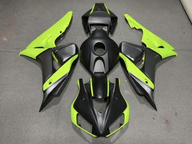 2006-2007 Gris Mat Noir & Vert CBR1000RR Carénage Moto
