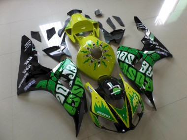 2006-2007 Jaune Rossi CBR1000RR Carénage Moto