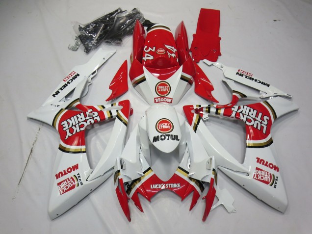2006-2007 Lucky Strike GSXR 600-750 Carénage Moto 2006-2007 Lucky Strike GSXR 600-750 Carénage Moto