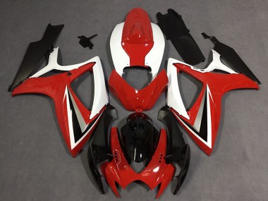 2006-2007 Modèle Rouge GSXR 600-750 Carénage Moto