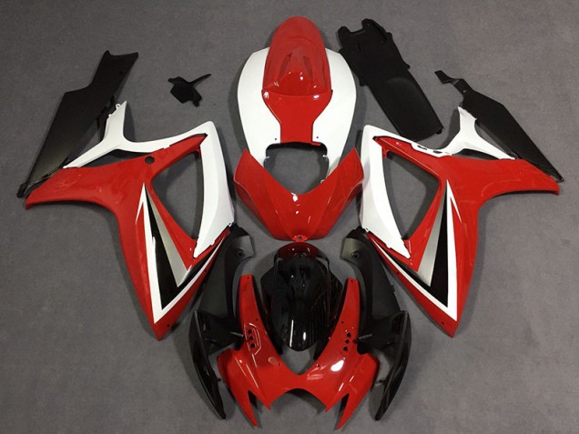 2006-2007 Modèle Rouge GSXR 600-750 Carénage Moto 2006-2007 Modèle Rouge GSXR 600-750 Carénage Moto