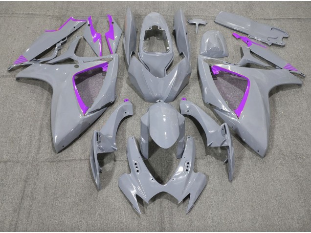 2006-2007 Nardo & Garniture Violette GSXR 600-750 Carénage Moto 2006-2007 Nardo & Garniture Violette GSXR 600-750 Carénage Moto