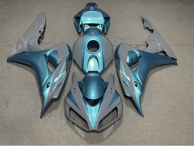 2006-2007 Nardo Gris & Bleu Clair CBR1000RR Carénage Moto 2006-2007 Nardo Gris & Bleu Clair CBR1000RR Carénage Moto