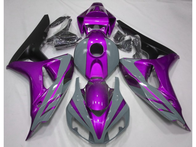 2006-2007 Nardo Gris & Violet CBR1000RR Carénage Moto 2006-2007 Nardo Gris & Violet CBR1000RR Carénage Moto