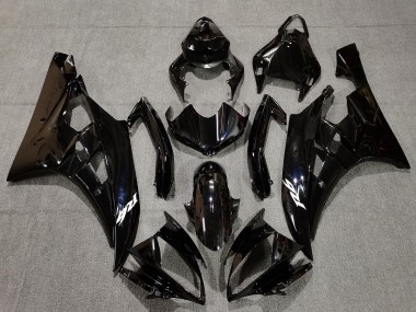 2006-2007 Noir Brillant & Bleu Nacré R6 Carénage Moto