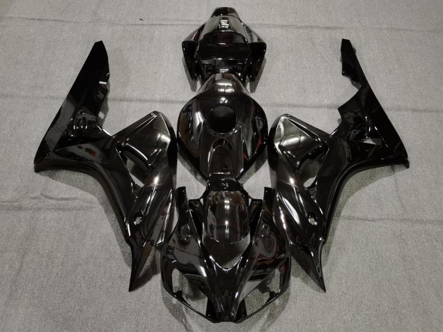 2006-2007 Noir Brillant Uni CBR1000RR Carénage Moto 2006-2007 Noir Brillant Uni CBR1000RR Carénage Moto