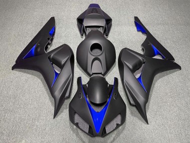 2006-2007 Noir Mat & Bleu CBR1000RR Carénage Moto