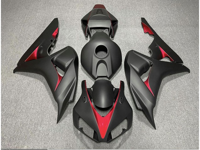 2006-2007 Noir Mat & Bleu Clair CBR1000RR Carénage Moto 2006-2007 Noir Mat & Bleu Clair CBR1000RR Carénage Moto