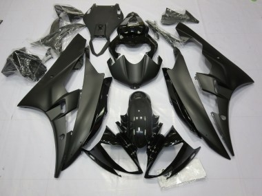 2006-2007 Noir Mat & Brillant R6 Carénage Moto