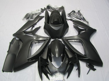 2006-2007 Noir Mat GSXR 600-750 Carénage Moto