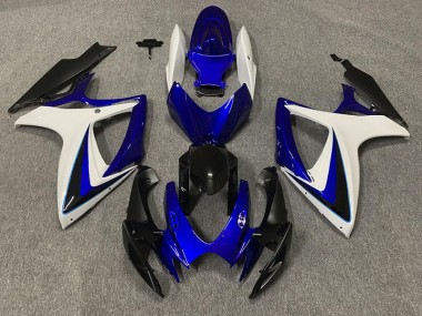 2006-2007 OEM Style Bleu GSXR 600-750 Carénage Moto