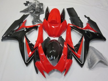 2006-2007 OEM Style Rouge GSXR 600-750 Carénage Moto