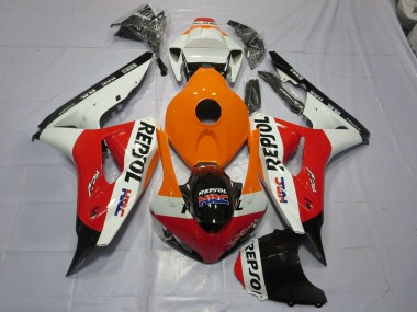 2006-2007 Orange Repsol CBR1000RR Carénage Moto