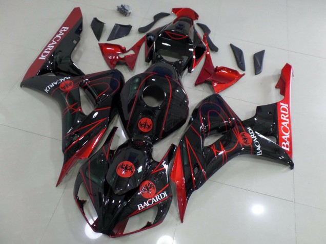 2006-2007 Rouge Bacardi CBR1000RR Carénage Moto 2006-2007 Rouge Bacardi CBR1000RR Carénage Moto