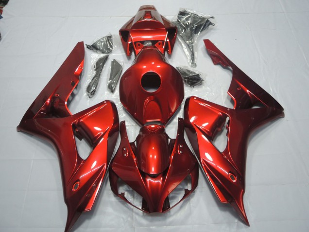2006-2007 Rouge Foncé CBR1000RR Carénage Moto 2006-2007 Rouge Foncé CBR1000RR Carénage Moto