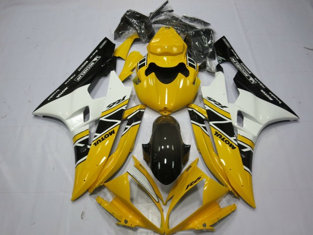 2006-2007 Style Jaune Motul OEM R6 Carénage Moto 2006-2007 Style Jaune Motul OEM R6 Carénage Moto