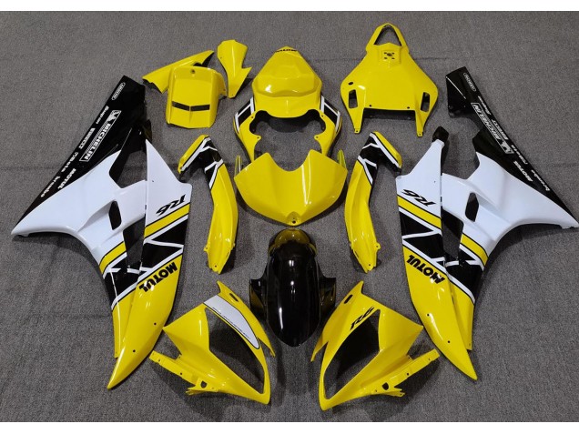 2006-2007 Style Jaune OEM R6 Carénage Moto 2006-2007 Style Jaune OEM R6 Carénage Moto