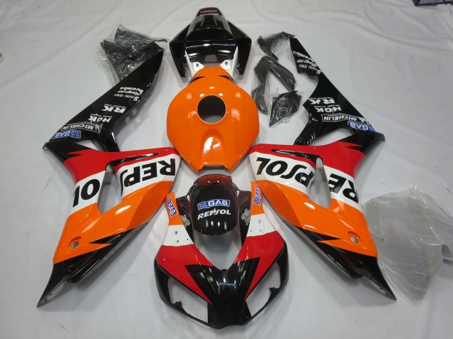 2006-2007 Style Repsol Vibrant CBR1000RR Carénage Moto 2006-2007 Style Repsol Vibrant CBR1000RR Carénage Moto