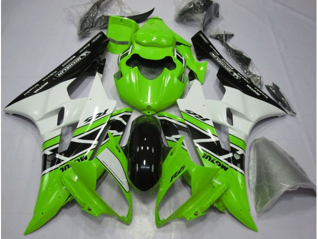 2006-2007 Style Vert OEM R6 Carénage Moto 2006-2007 Style Vert OEM R6 Carénage Moto