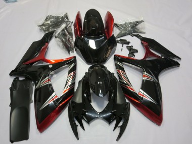 2006-2007 Tricolore GSXR 600-750 Carénage Moto