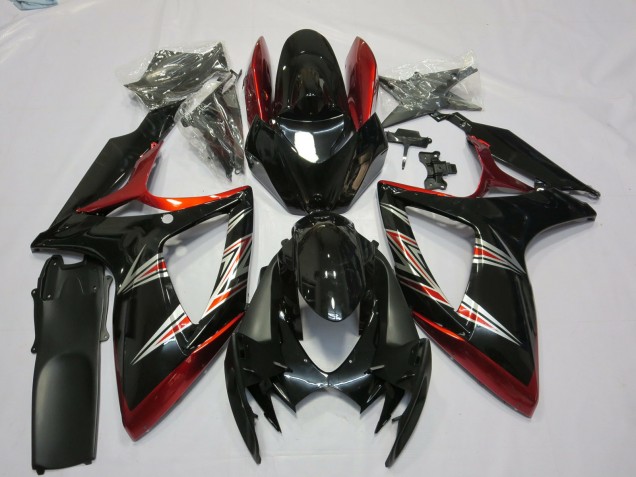 2006-2007 Tricolore GSXR 600-750 Carénage Moto 2006-2007 Tricolore GSXR 600-750 Carénage Moto