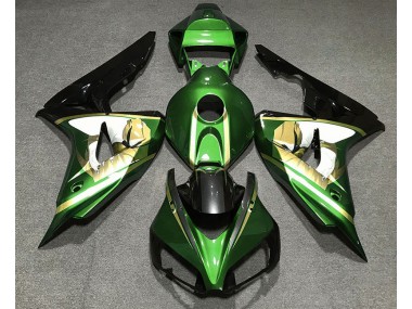 2006-2007 Vert & Or CBR1000RR Carénage Moto