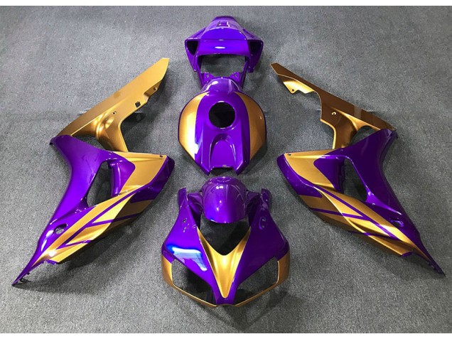 2006-2007 Violet & Or CBR1000RR Carénage Moto 2006-2007 Violet & Or CBR1000RR Carénage Moto