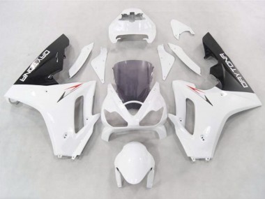 2006-2008 Blanc Avec Bas Noir Daytona 675 Carénage Moto