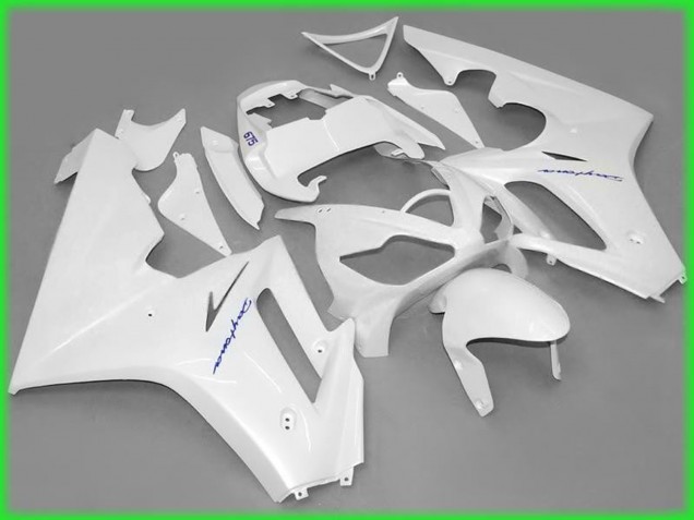 2006-2008 Blanc Brillant Daytona 675 Carénage Moto 2006-2008 Blanc Brillant Daytona 675 Carénage Moto