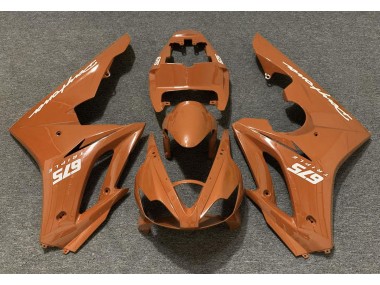 2006-2008 Orange Brillant Daytona 675 Carénage Moto