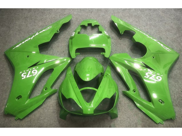 2006-2008 Vert Vif Daytona 675 Carénage Moto 2006-2008 Vert Vif Daytona 675 Carénage Moto