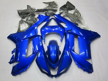 2007-2008 Bleu Complet ZX6R Carénage Moto