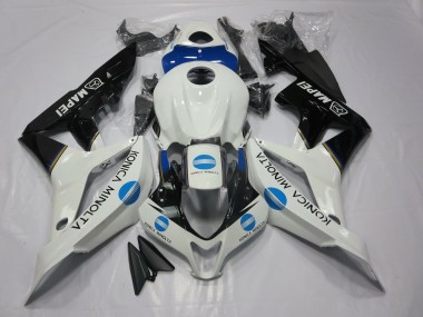 2007-2008 Bleu Konica Minolta & Noir CBR600RR Carénage Moto
