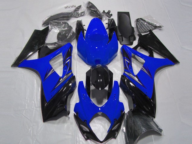 2007-2008 Bleu & Noir GSXR 1000 Carénage Moto 2007-2008 Bleu & Noir GSXR 1000 Carénage Moto