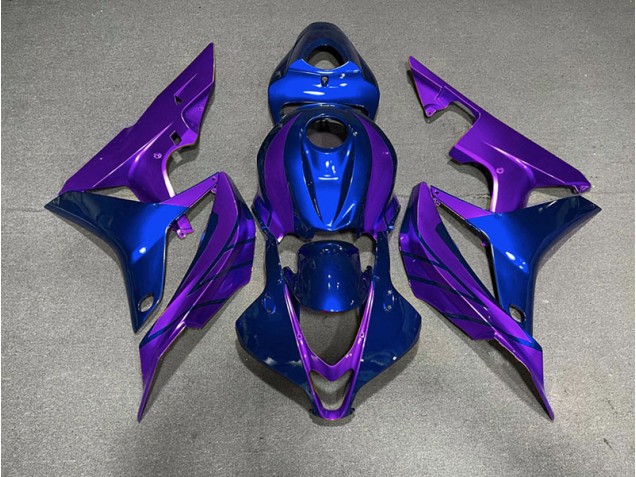 2007-2008 Bleu Violet CBR600RR Carénage Moto 2007-2008 Bleu Violet CBR600RR Carénage Moto