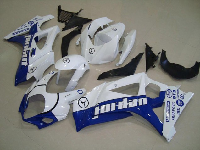 2007-2008 Blu Jordan GSXR 1000 Carénage Moto 2007-2008 Blu Jordan GSXR 1000 Carénage Moto