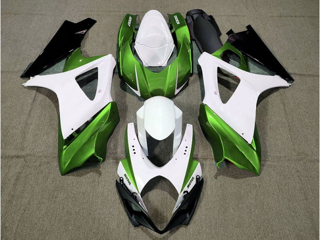 2007-2008 Conception Personnalisée Vert GSXR 1000 Carénage Moto 2007-2008 Conception Personnalisée Vert GSXR 1000 Carénage Moto