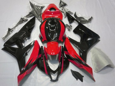 2007-2008 Conception Rouge & Noire OEM CBR600RR Carénage Moto