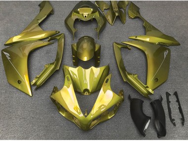 2007-2008 Jaune Brillant R1 Carénage Moto