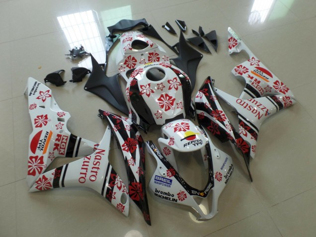2007-2008 Nastro Azzurro Blanc & Rouge CBR600RR Carénage Moto 2007-2008 Nastro Azzurro Blanc & Rouge CBR600RR Carénage Moto