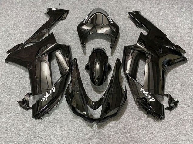 2007-2008 Noir Brillant ZX6R Carénage Moto 2007-2008 Noir Brillant ZX6R Carénage Moto