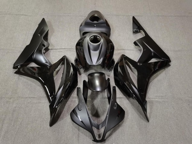 2007-2008 Noir Mat & Brillant CBR600RR Carénage Moto 2007-2008 Noir Mat & Brillant CBR600RR Carénage Moto