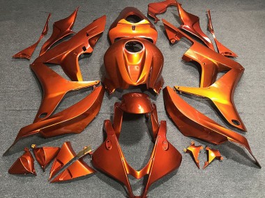 2007-2008 Orange Plat CBR600RR Carénage Moto