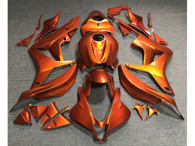2007-2008 Orange Plat CBR600RR Carénage Moto 2007-2008 Orange Plat CBR600RR Carénage Moto