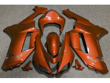 2007-2008 Orange Tigre ZX6R Carénage Moto