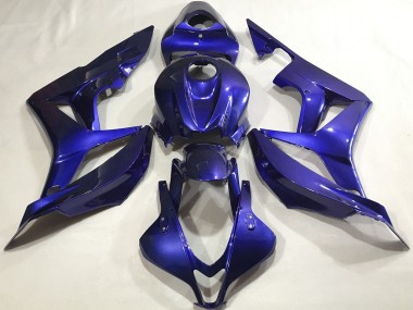 2007-2008 Plaine Bleu Profond CBR600RR Carénage Moto
