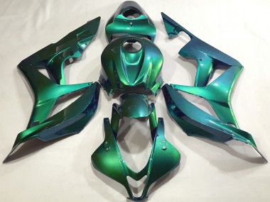 2007-2008 Plaine Vert Émeraude CBR600RR Carénage Moto