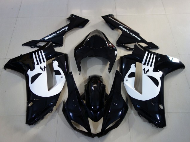 2007-2008 Punisher Personnalisé ZX6R Carénage Moto 2007-2008 Punisher Personnalisé ZX6R Carénage Moto